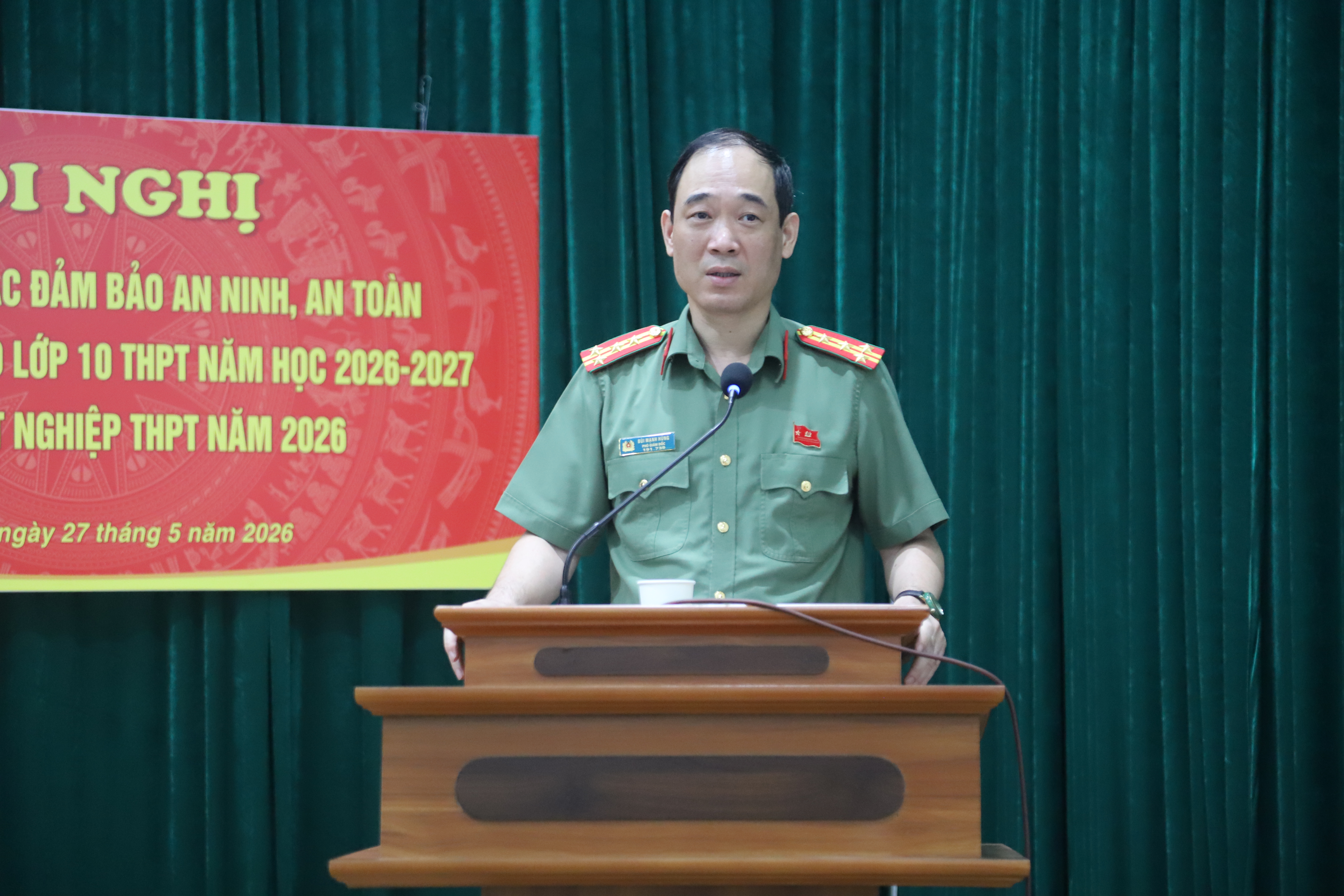 Sẵn sàng các phương án bảo đảm tuyệt đối an ninh, an toàn Kỳ thi tuyển sinh lớp 10 THPT năm học 2026 - 2027 và Kỳ thi tốt nghiệp THPT năm 2026
